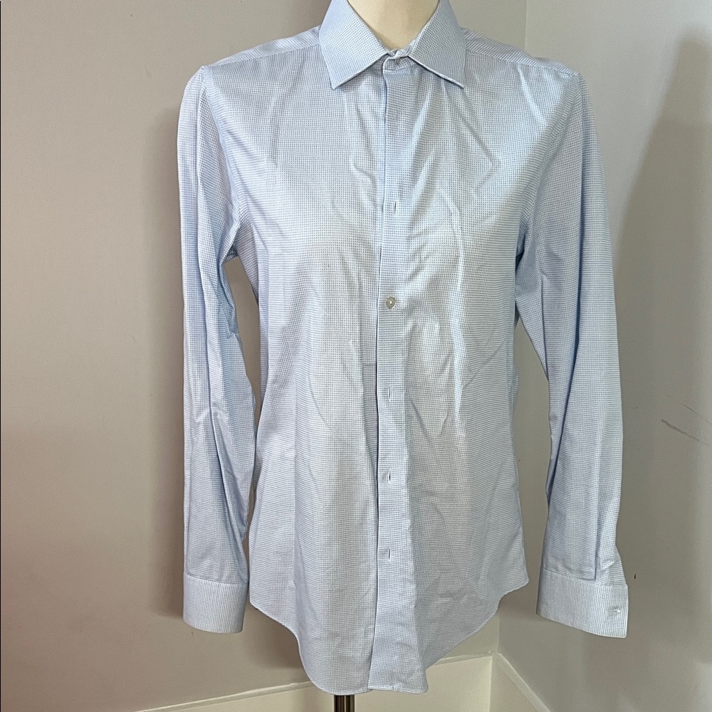 Calvin Klein Men's Light Blue Dress Shirt